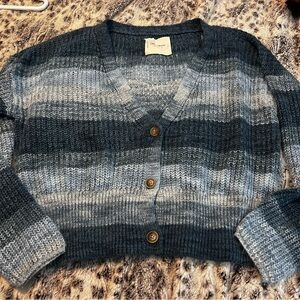 Women's Lucky Brand Blue Sweater